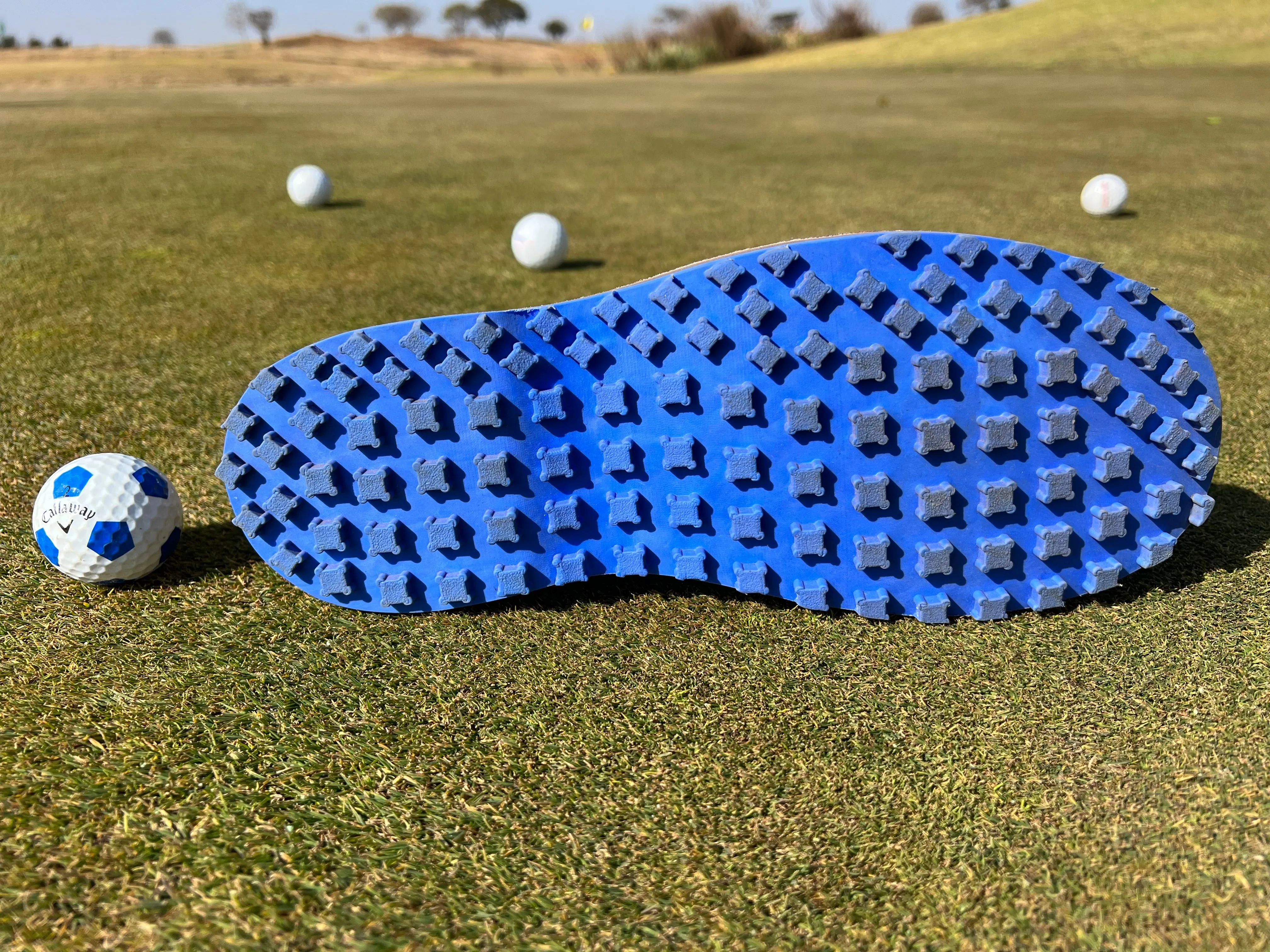 # Tee Trekker KapoQ Golf Vellie - Blue Sole