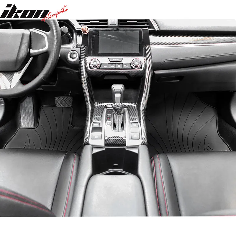 2016-2021 Honda Civic Latex Floor Mats Liner All Weather Carpets