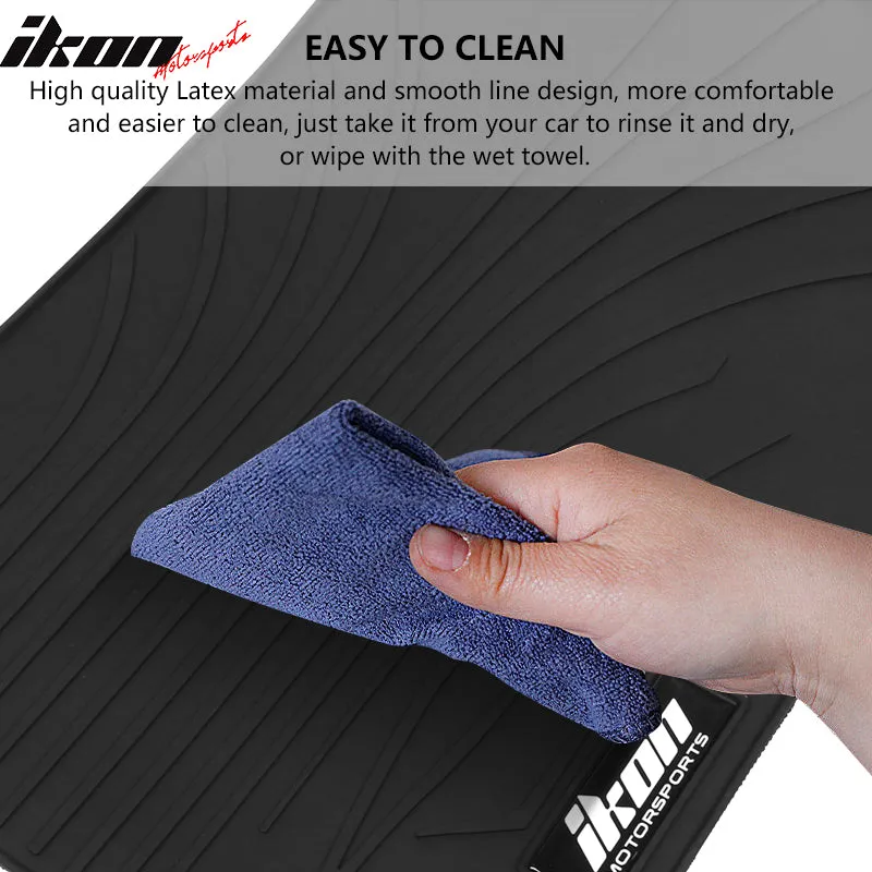 2018-2022 Honda Accord Latex Floor Mats All Weather Carpets 5PC