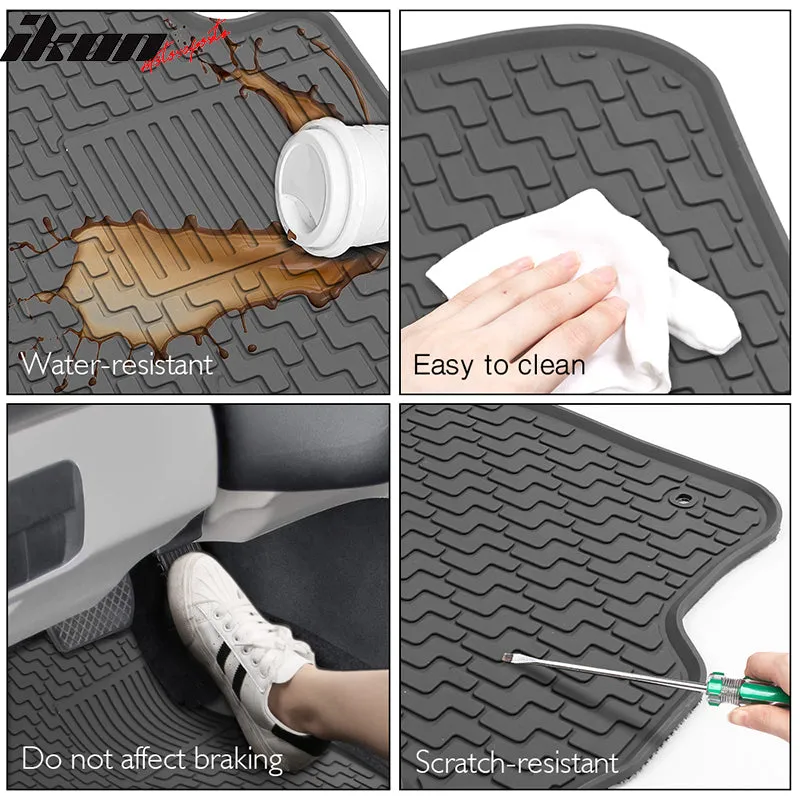 2018-2024 Chevy Equinox All Weather Floor Mats Carpets Rubber