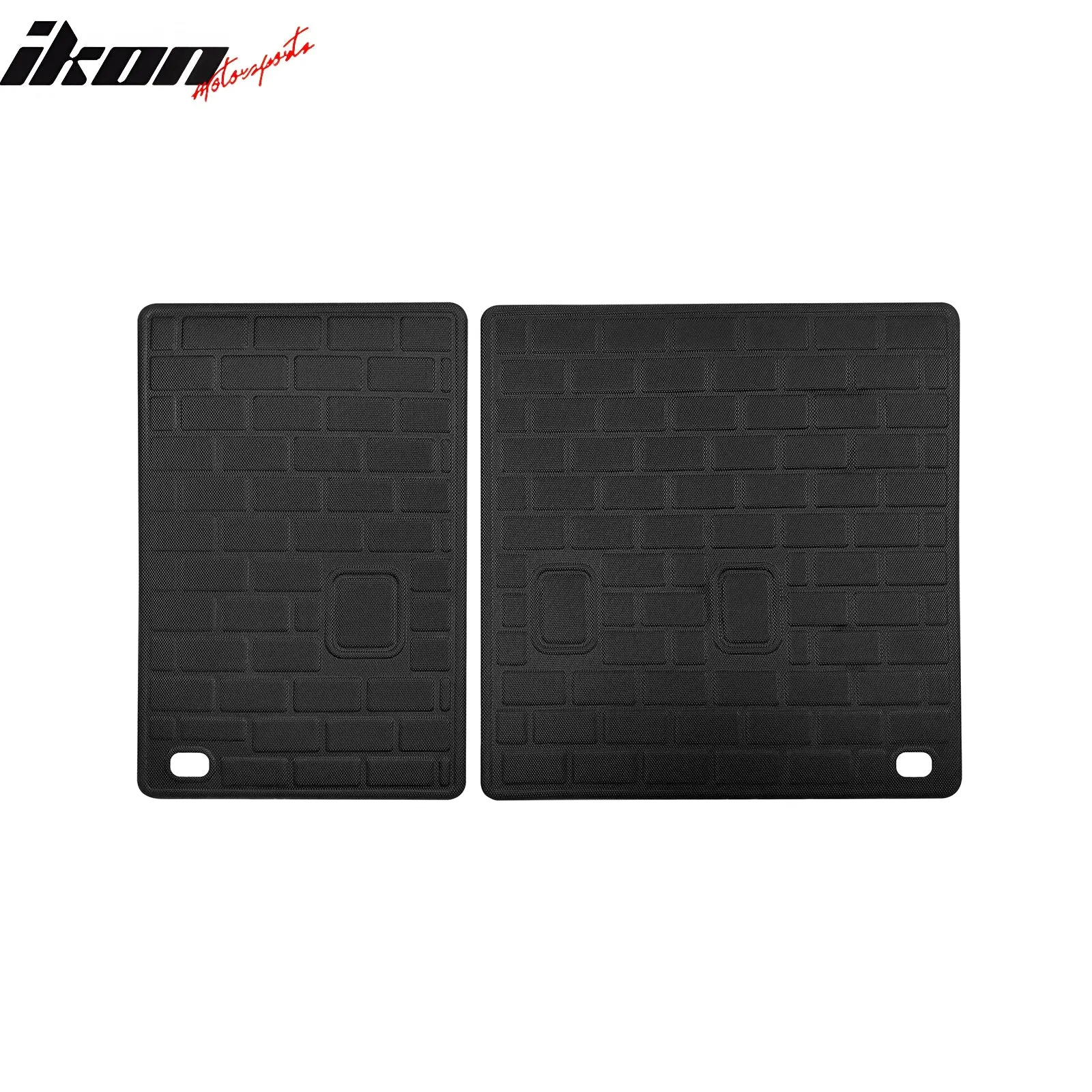 2020-2024 Hyundai Palisade 2PCS All Weather Backrest Mats Black XPE