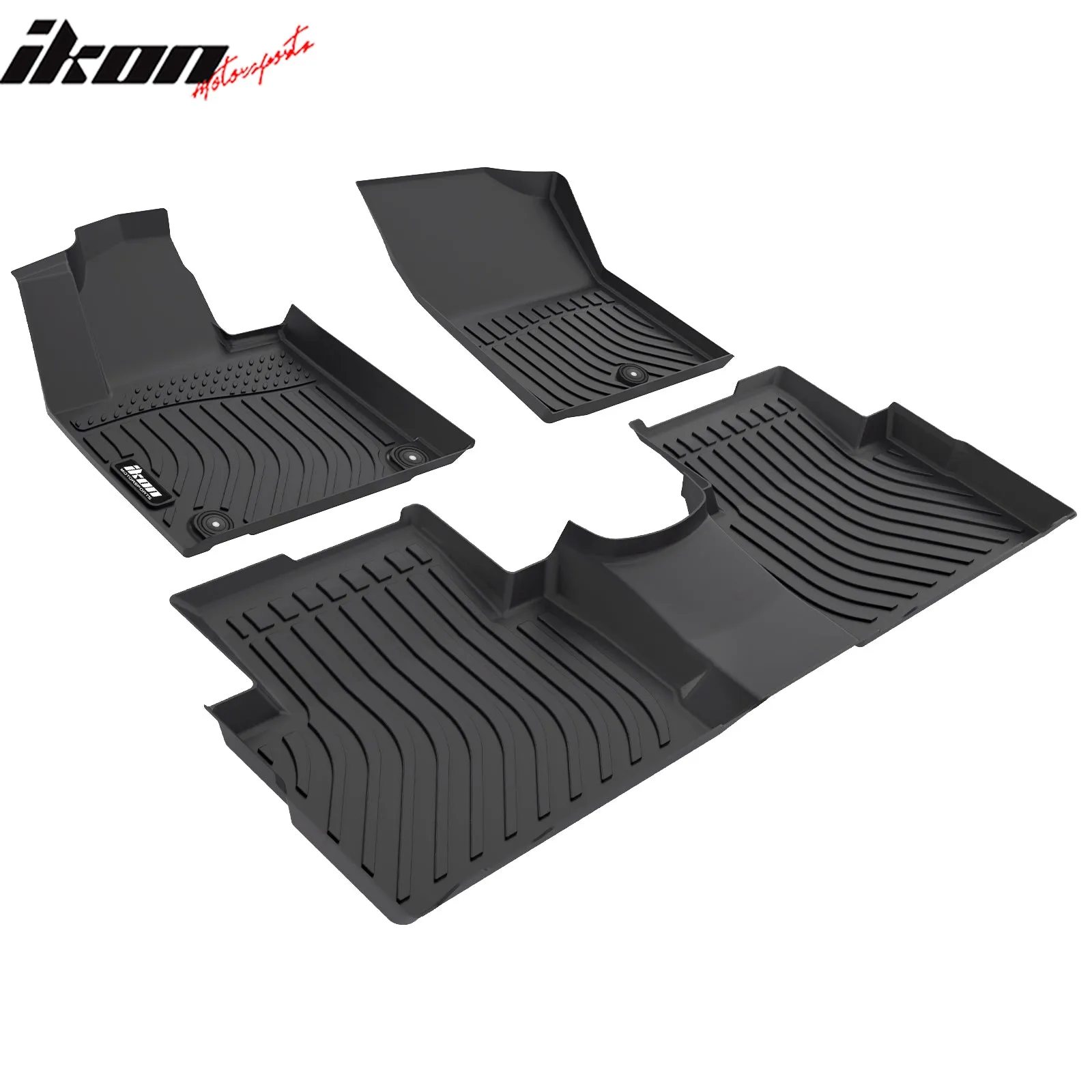 2021-2023 Hyundai Santa Fe Non-Hybrid 3D All Weather Floor Mats TPE