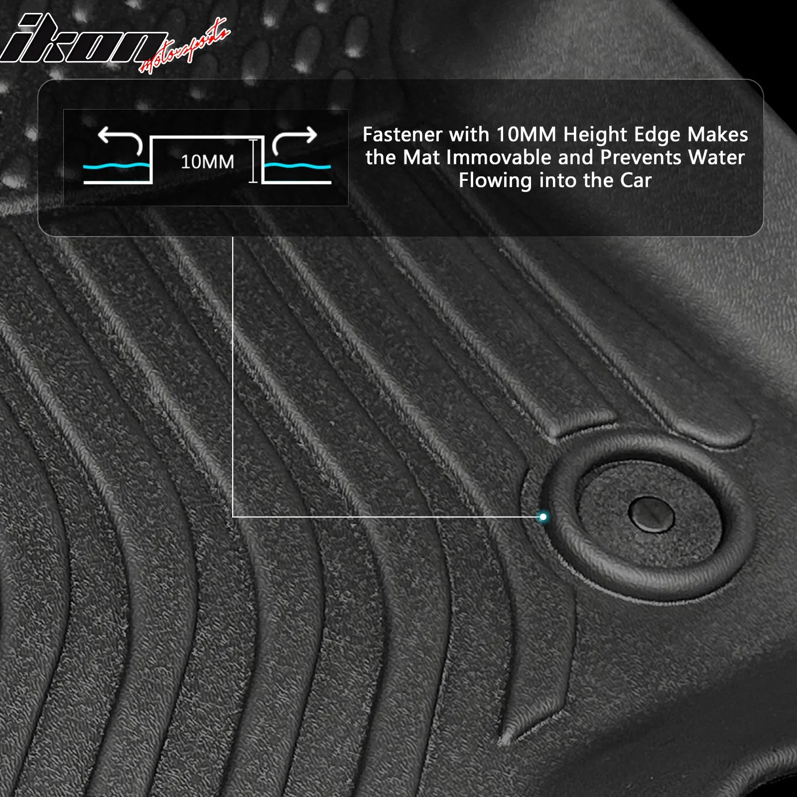 2022-2024 Chevrolet Bolt EUV 3D Floor Mats All Weather TEP Carpets