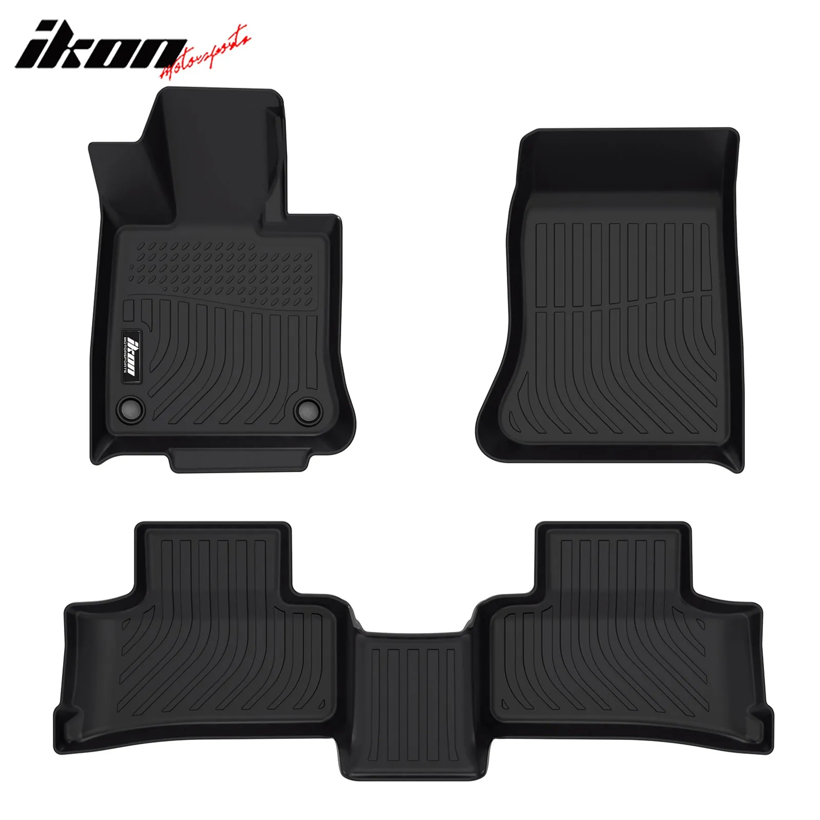 2023-2024 Benz GLC All Weather 3D Molded Floor Mats Carpets Liner TPE
