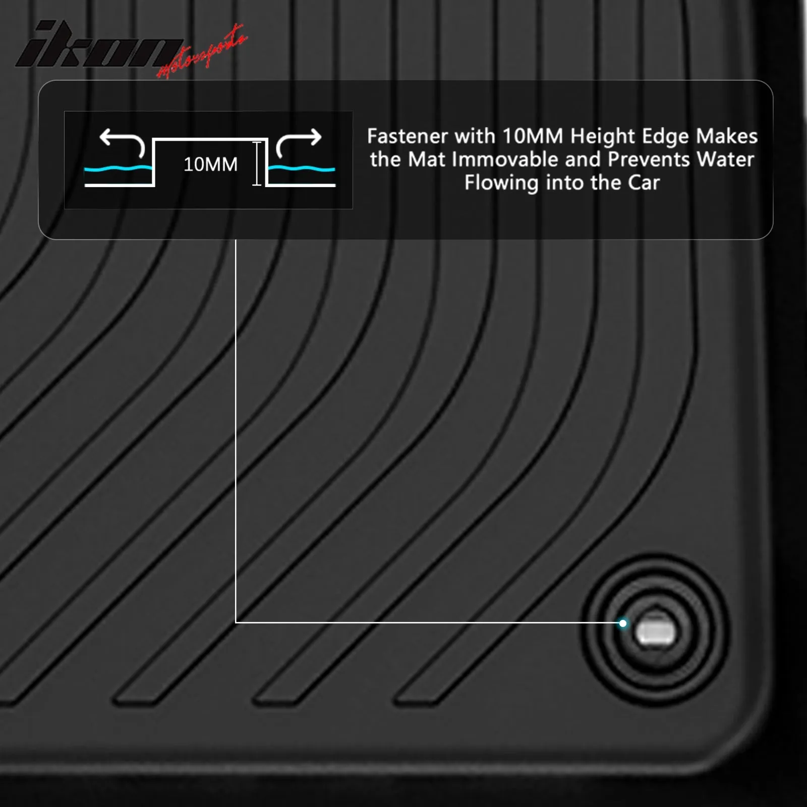 2023-2024 Honda Pilot Floor Mats All Weather TPE 3D Front Rear Carpets