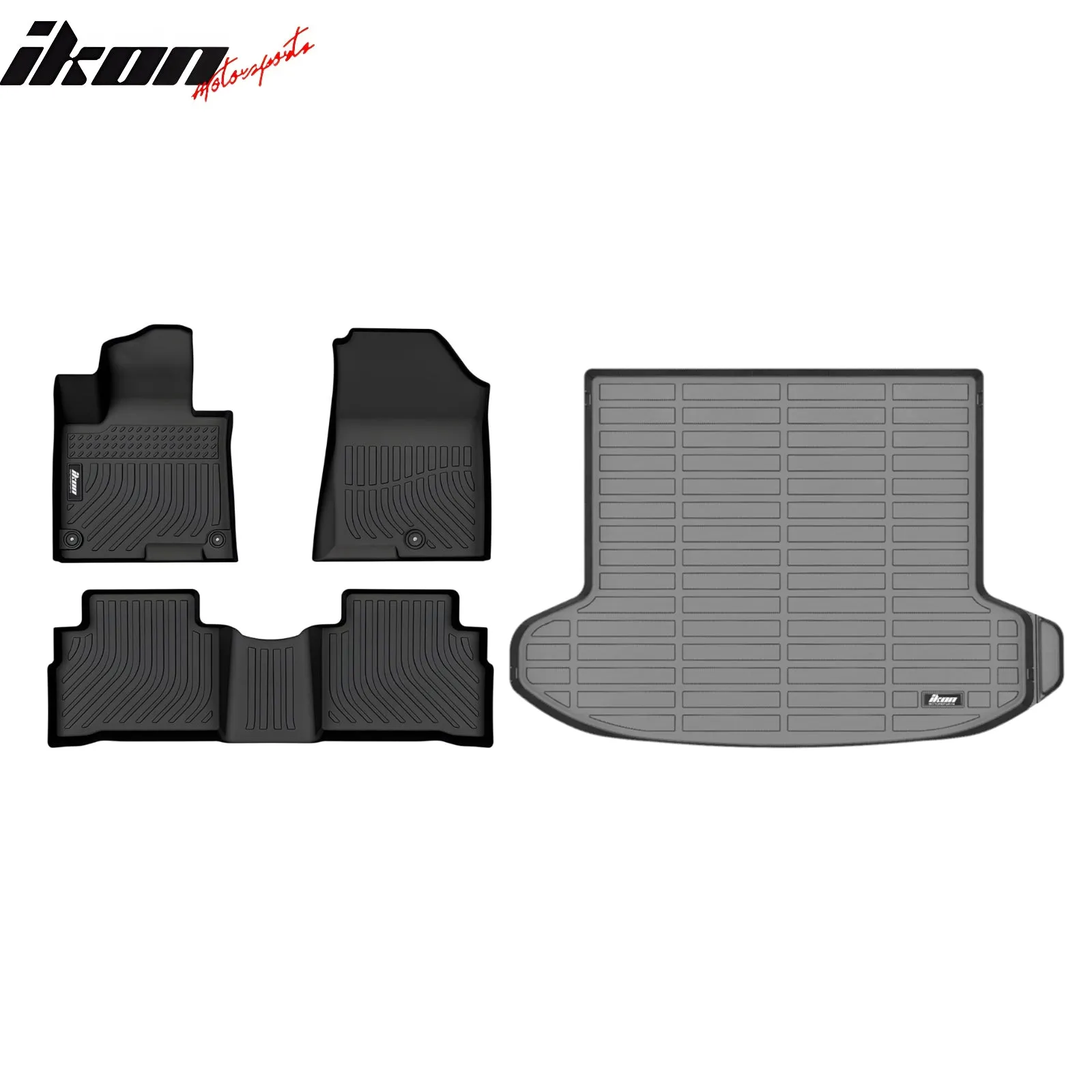 2023-2024 Kia Sportage EX LX All Weather 3D Floor Mats TPE   Trunk Mat