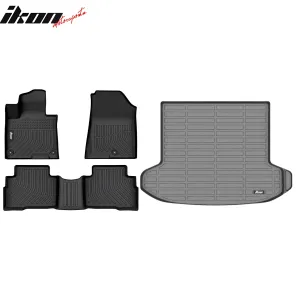 2023-2024 Kia Sportage Hybrid All Weather 3D Floor Mat TPE   Trunk Mat
