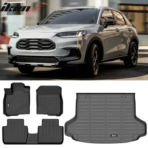2023-2025 Honda HR-V Floor Mat Trunk Mat All Weather Liner TPE