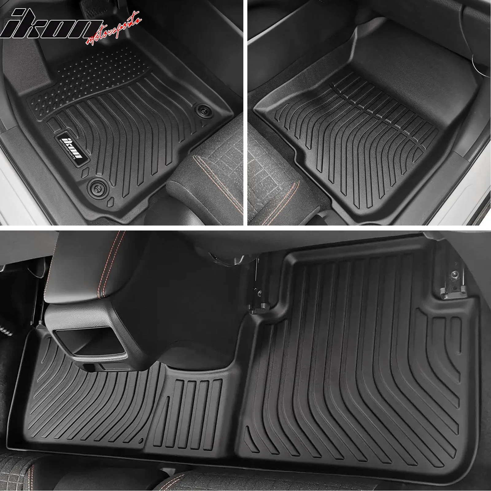 2023-2025 Honda HR-V Floor Mat Trunk Mat All Weather Liner TPE