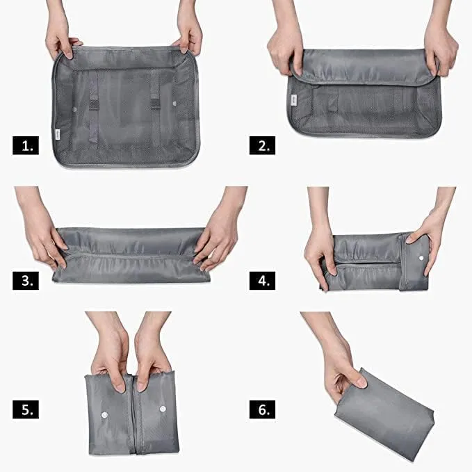 7-Piece Travel Organizer Bag Set