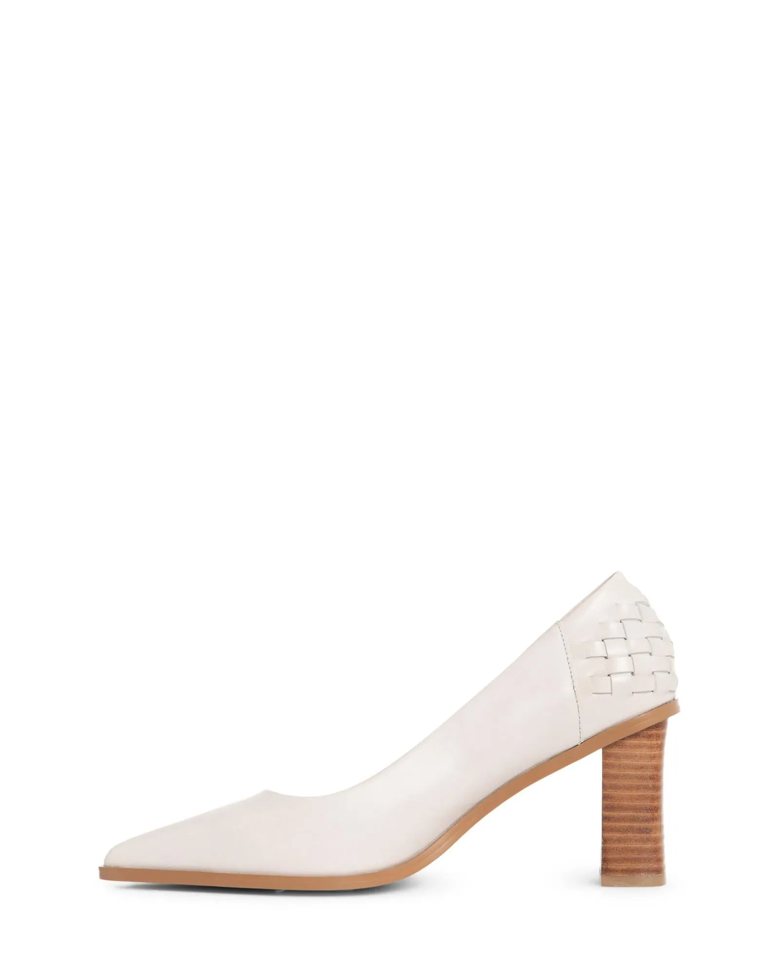 Abigail Bone 7.5cm Pump