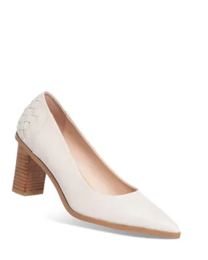 Abigail Bone 7.5cm Pump
