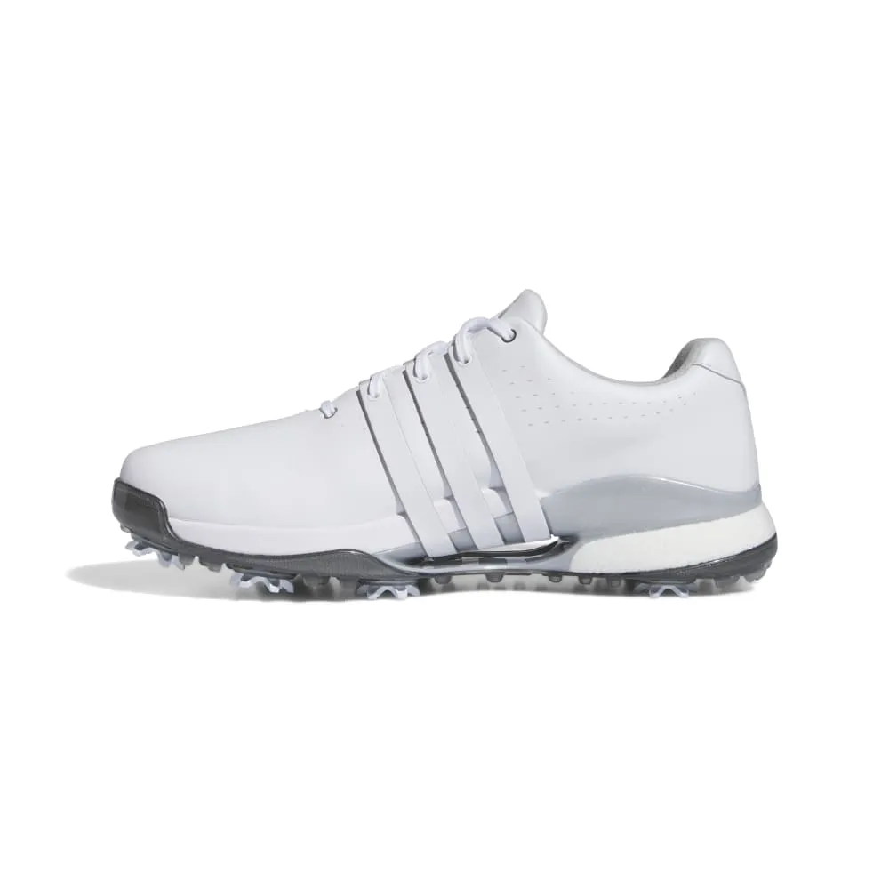 adidas Tour360 Mens Leather Spiked Golf Shoes IF0244