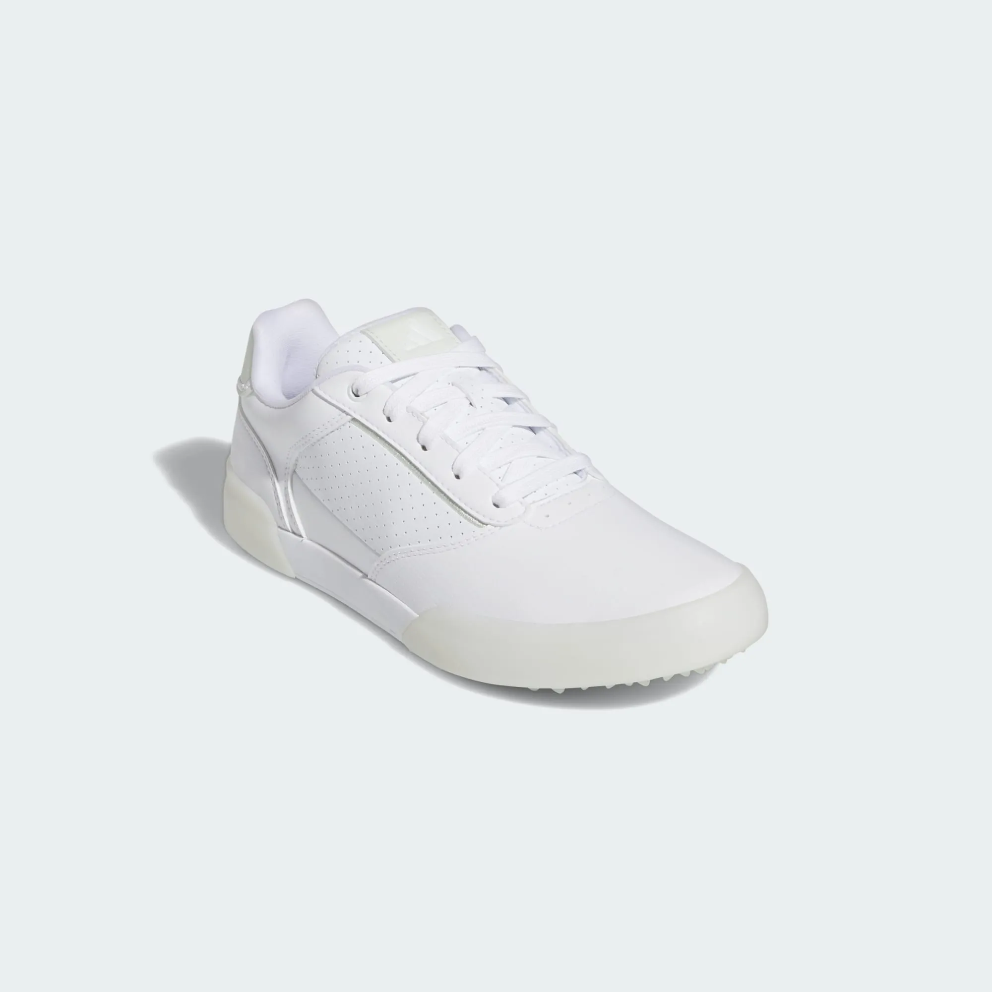 Adidas Women Adicross Retro Spikeless Golf Shoes - White-Grey 9