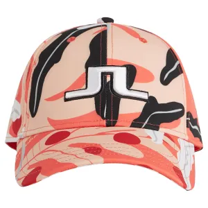Adriel Cap Paradise Monstera Coral - W23