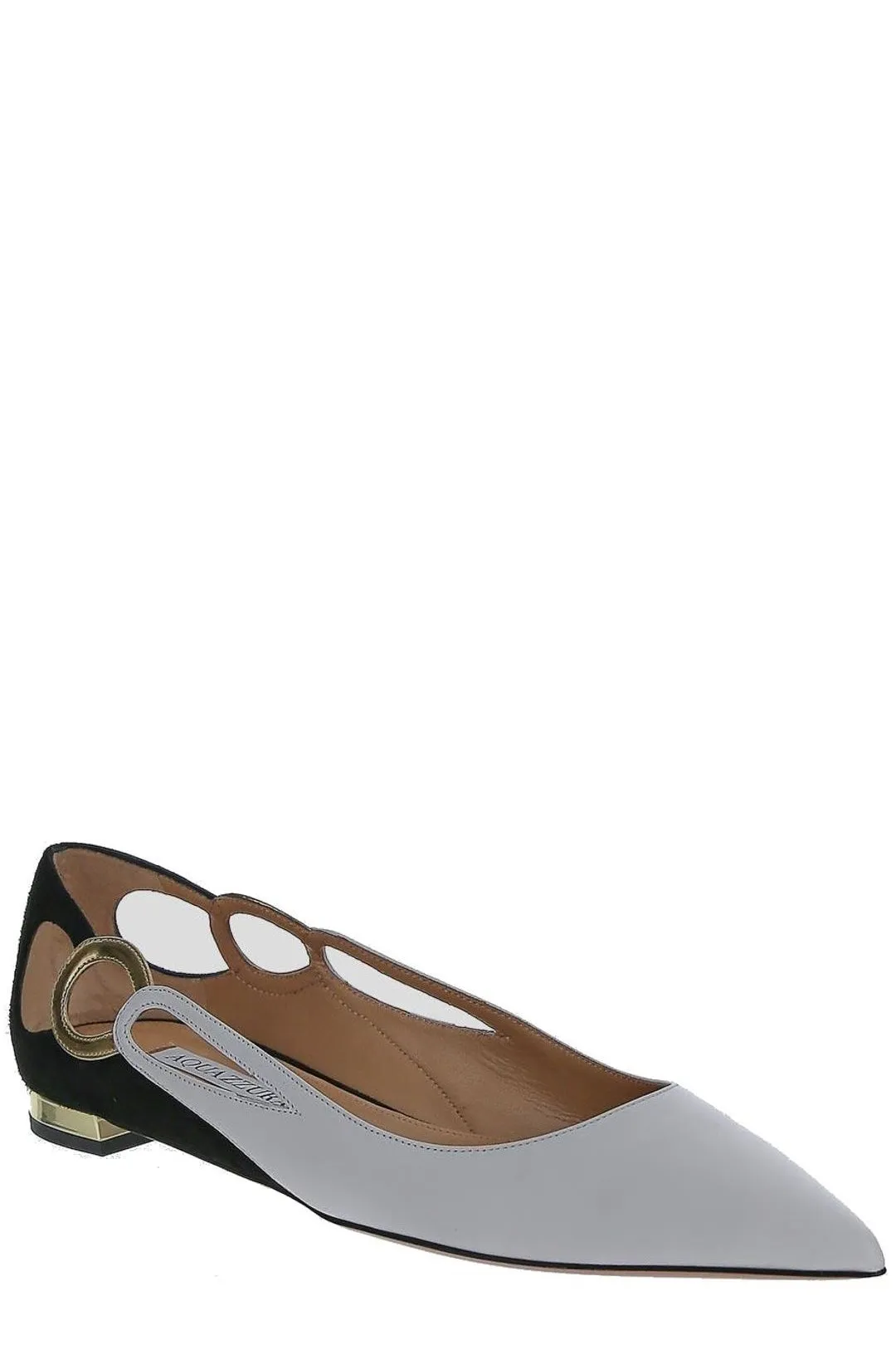 Aquazzura Pointed Toe Ballerina Flats