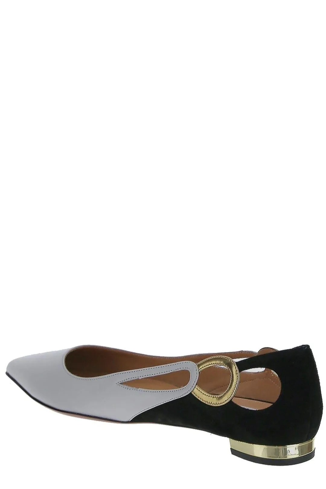 Aquazzura Pointed Toe Ballerina Flats