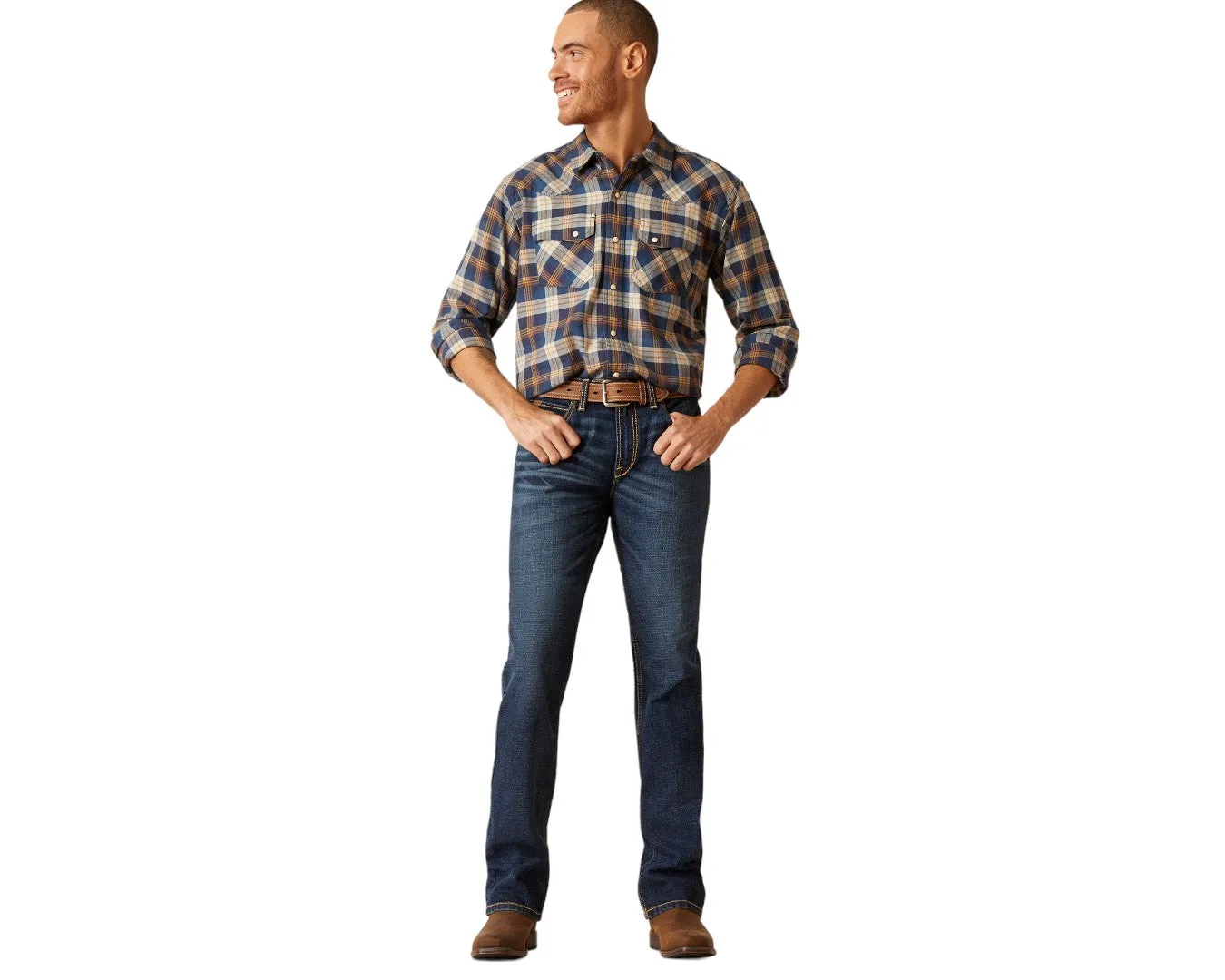 Ariat Men's M8 Modern Slim Stretch Reese Jeans