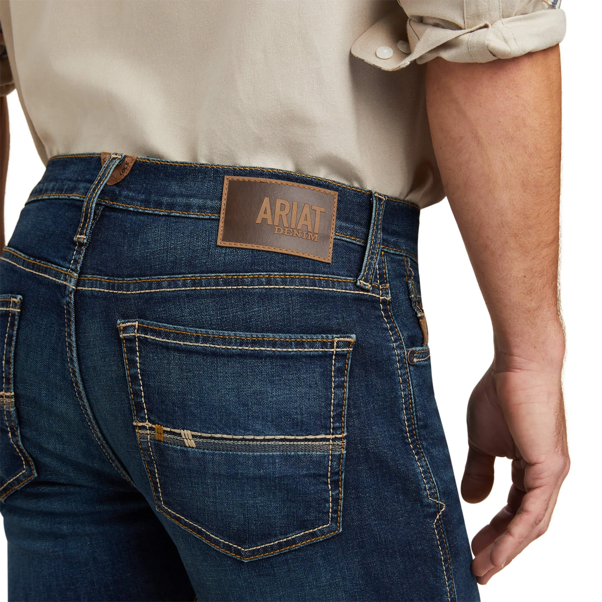 ARIAT Men's M8 Modern TekStretch Brawley Slim Leg Jean 10041091