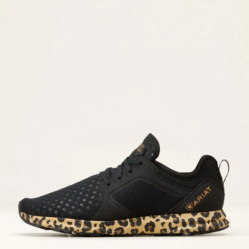 Ariat Women's Fuse Black Mesh Tennis Shoe