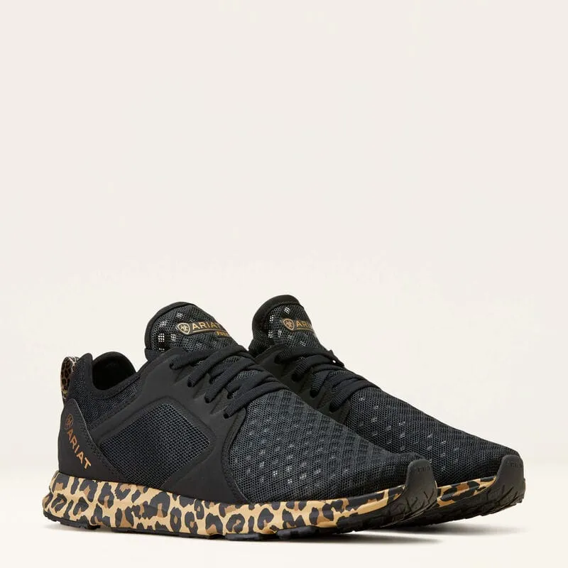 Ariat Women's Fuse Black Mesh Tennis Shoe