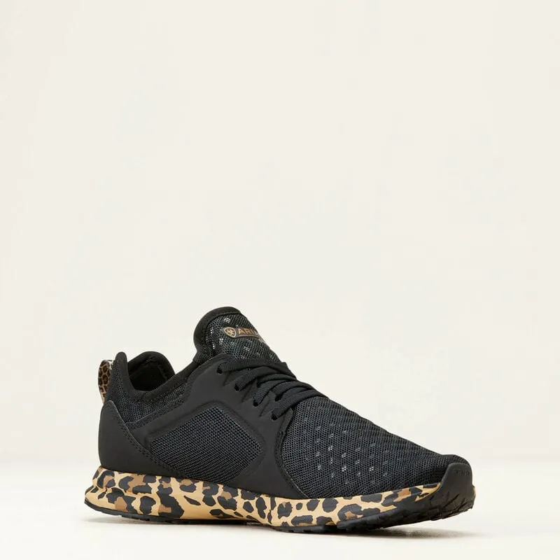 Ariat Women's Fuse Black Mesh Tennis Shoe