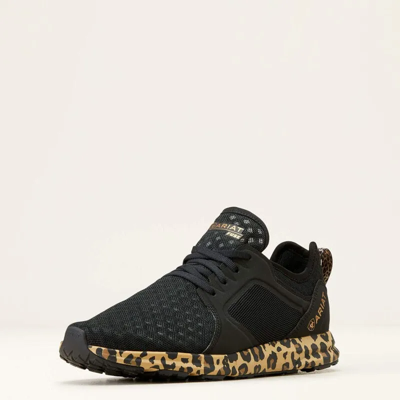 Ariat Women's Fuse Black Mesh Tennis Shoe