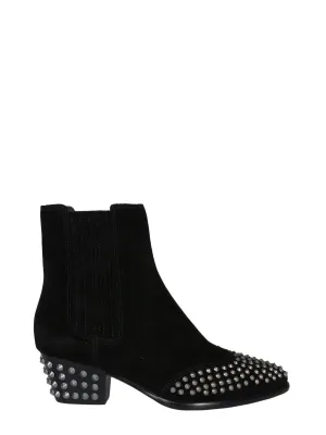 Ash Metallic Studded Hook Boots