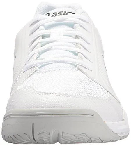 ASICS Men's Gel-Dedicate 5 Tennis Shoe, White/Silver, 10.5 M US