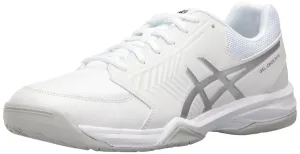 ASICS Men's Gel-Dedicate 5 Tennis Shoe White/Silver 11 M US