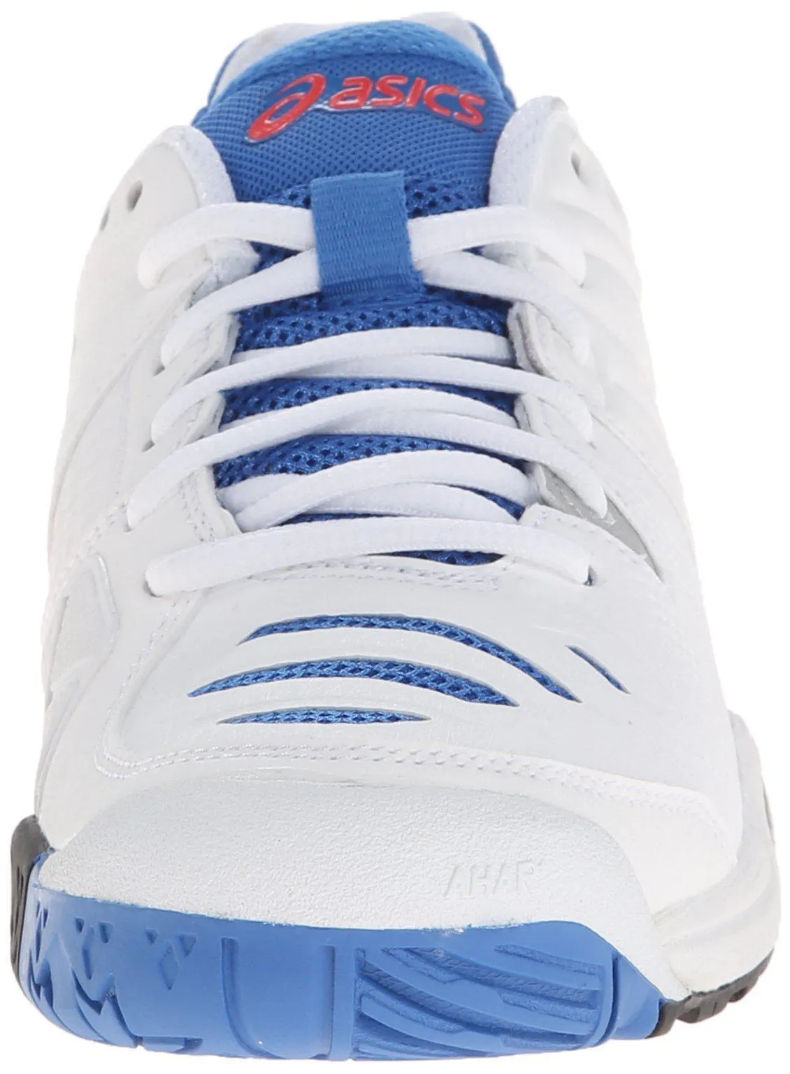 ASICS Women's Gel-Challenger 10 Tennis Shoe, White/Silver/Powder Blue,5 M US