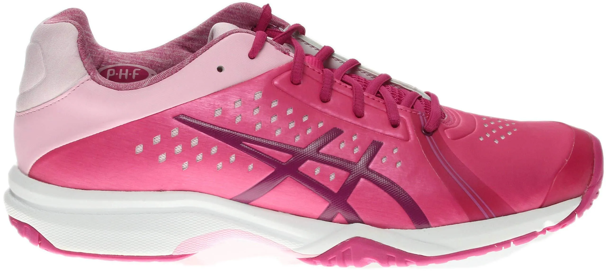 ASICS Women's GEL-Court Bella Tennis Shoe, Berry/Plum/Cotton Candy, 7.5 M US