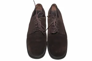 Authentic Salvatore Ferragamo Sport Brown Suede Leather Dress Shoes 5.5 B