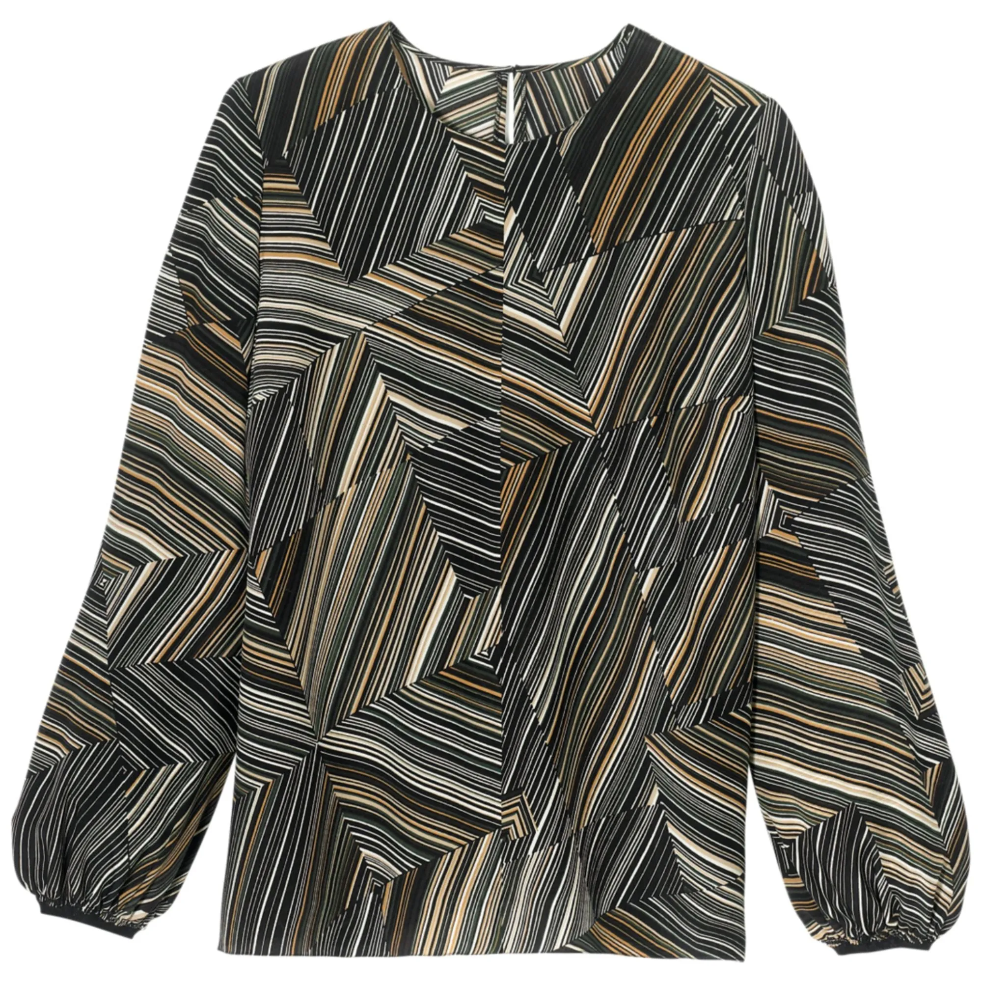 Autres Lignes Blouse - Khaki