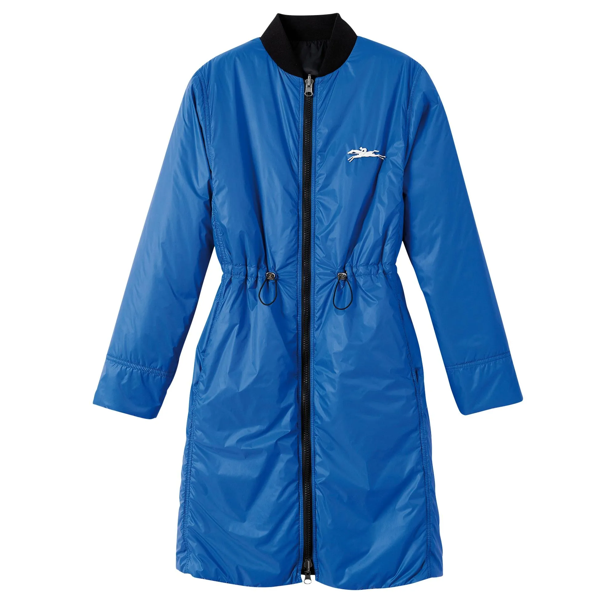 Autres Lignes Coat - Black/Blue