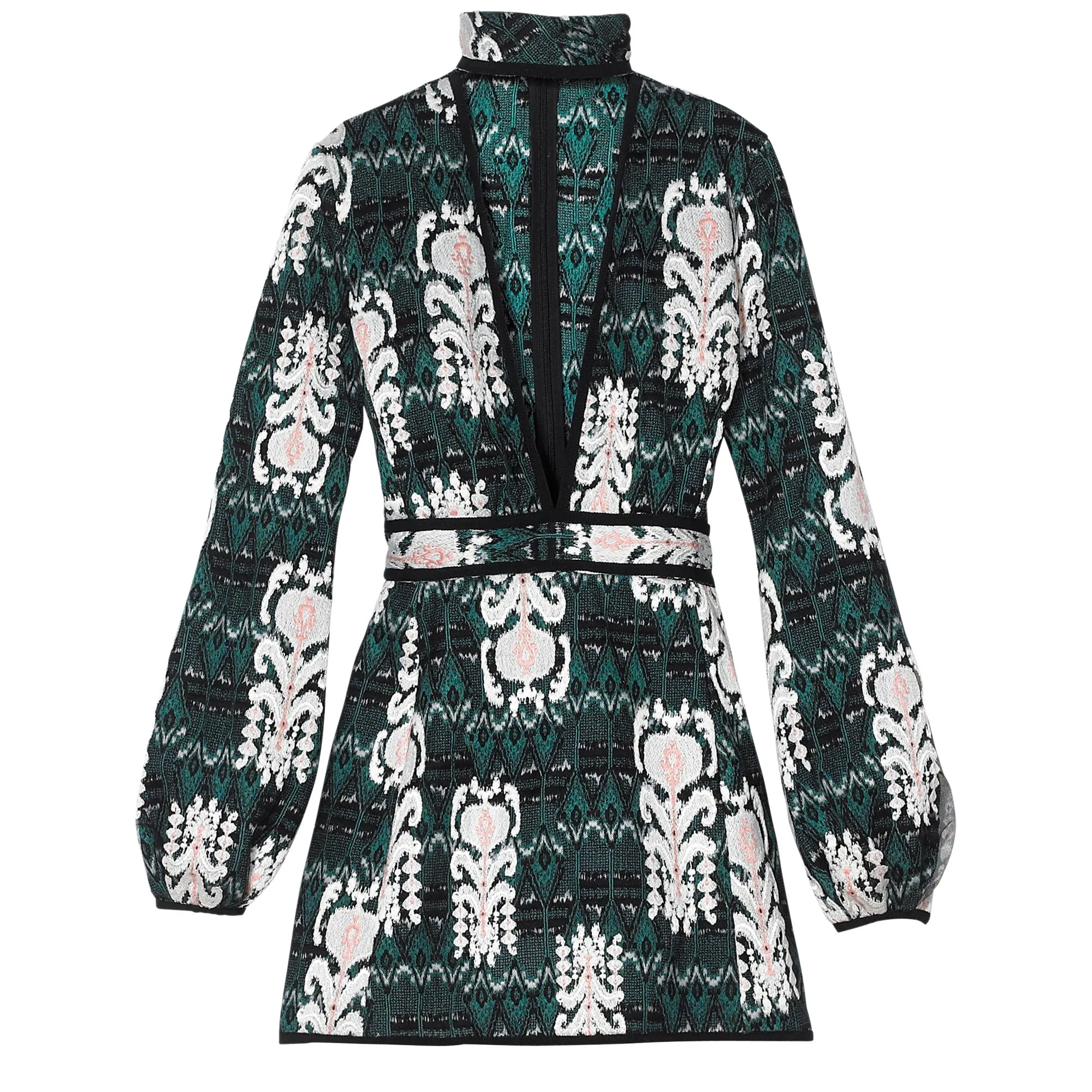Autres Lignes Dress - Emerald Green