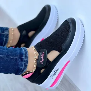 Back to school outfit lovevop  Womens Sneakers Casual Shoes Ladies Running Shoes Female Platform Shoes Mesh Breathable Comfort Women Sport Shoes Tennis