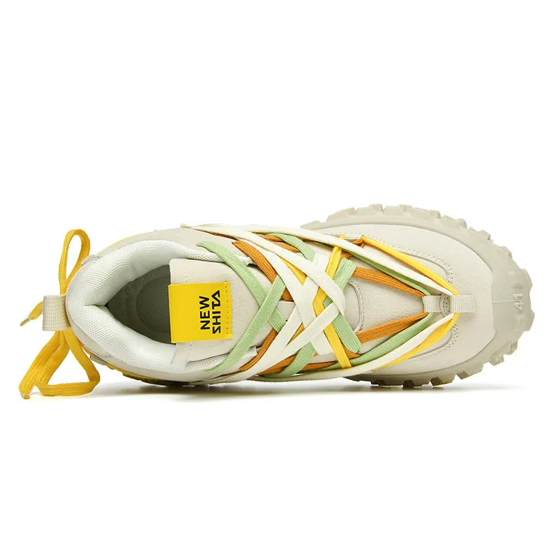 Beige S999 NX Sneakers from Niepce Inc