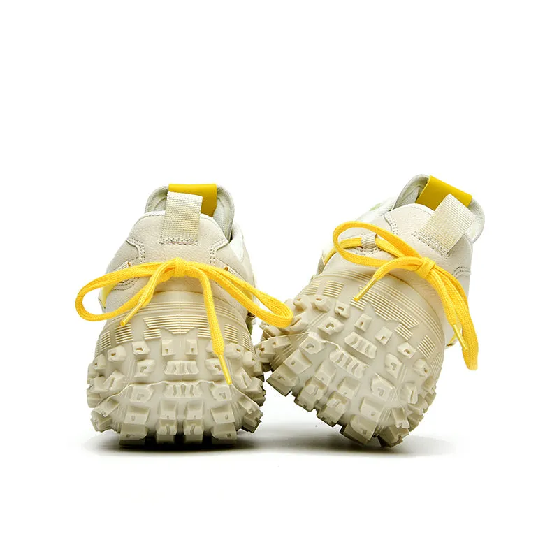 Beige S999 NX Sneakers from Niepce Inc