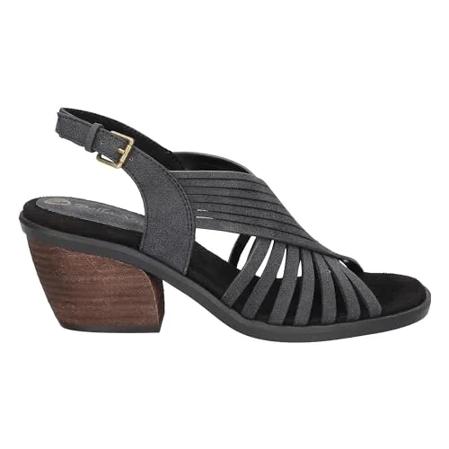Bella Vita Women's Gena Heeled Sandal, Bone, 8 Narrow