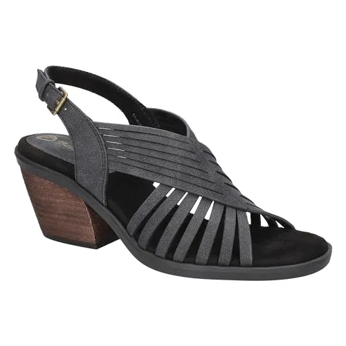 Bella Vita Women's Gena Heeled Sandal, Bone, 8 Narrow