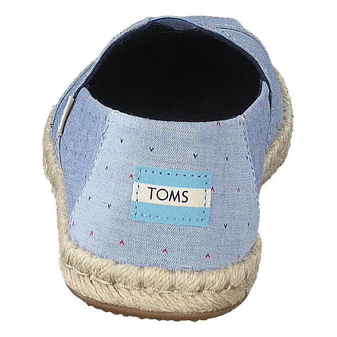 Blu Motif Woven Wm Alpr Esp Ss Blue