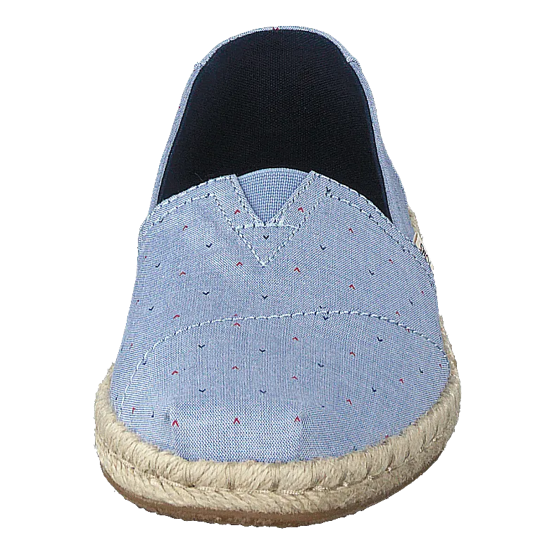Blu Motif Woven Wm Alpr Esp Ss Blue