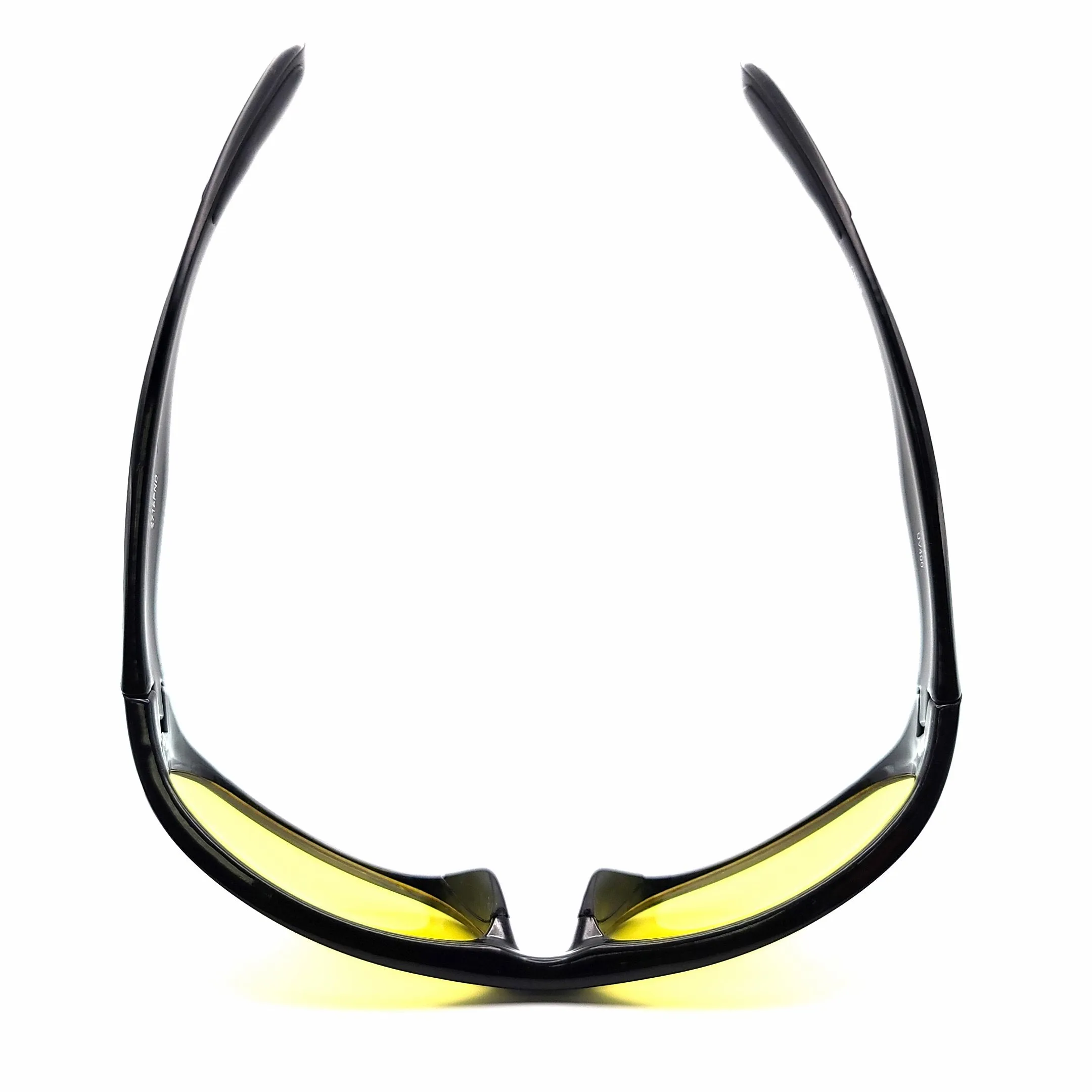 Bogart Black Sport Night Driving Glasses