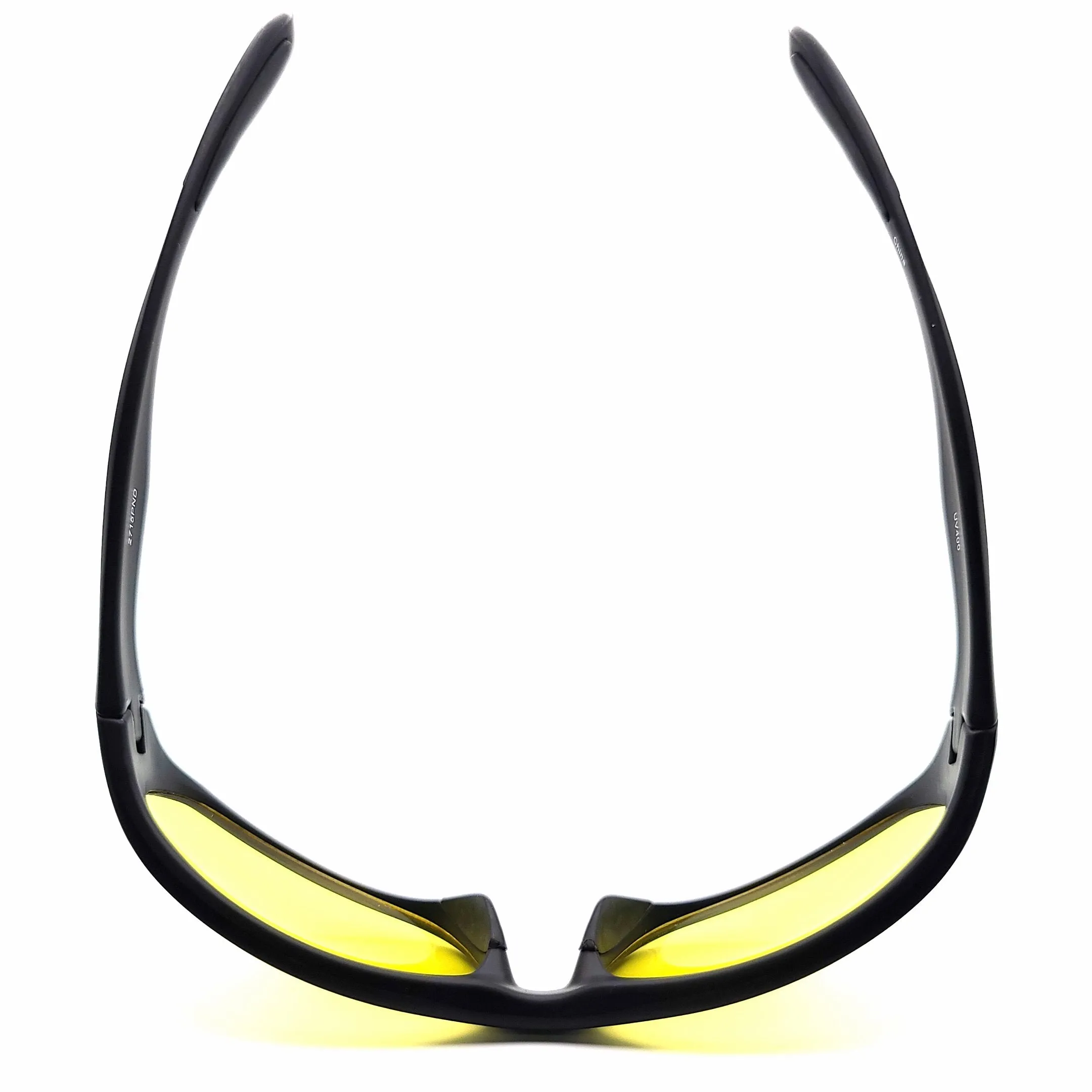 Bogart Black Sport Night Driving Glasses