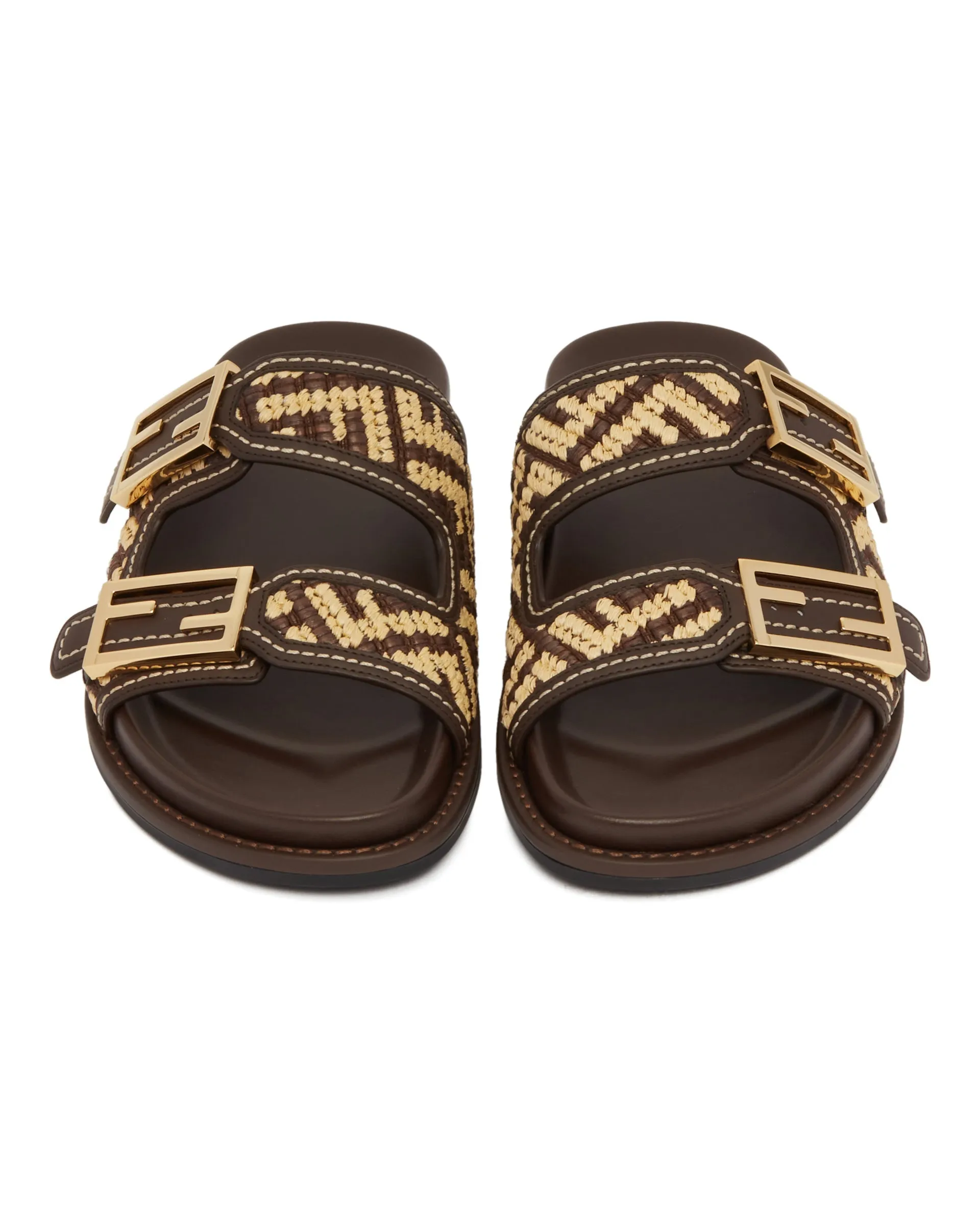 Brown Feel Sliders