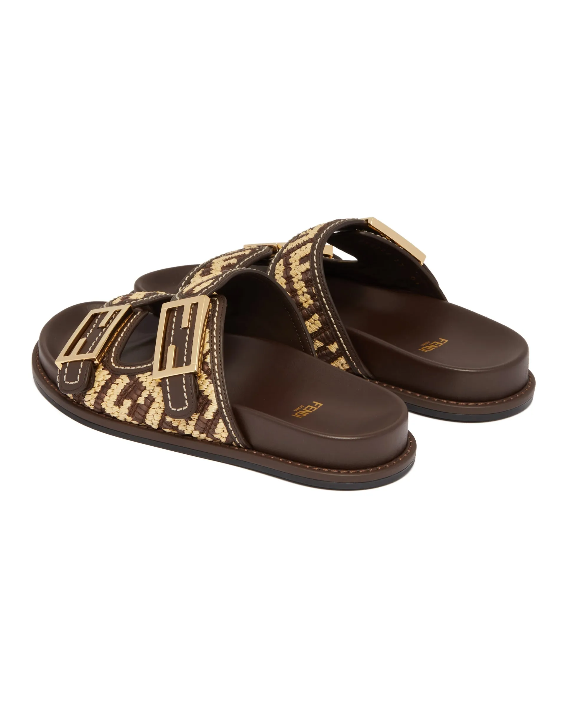 Brown Feel Sliders