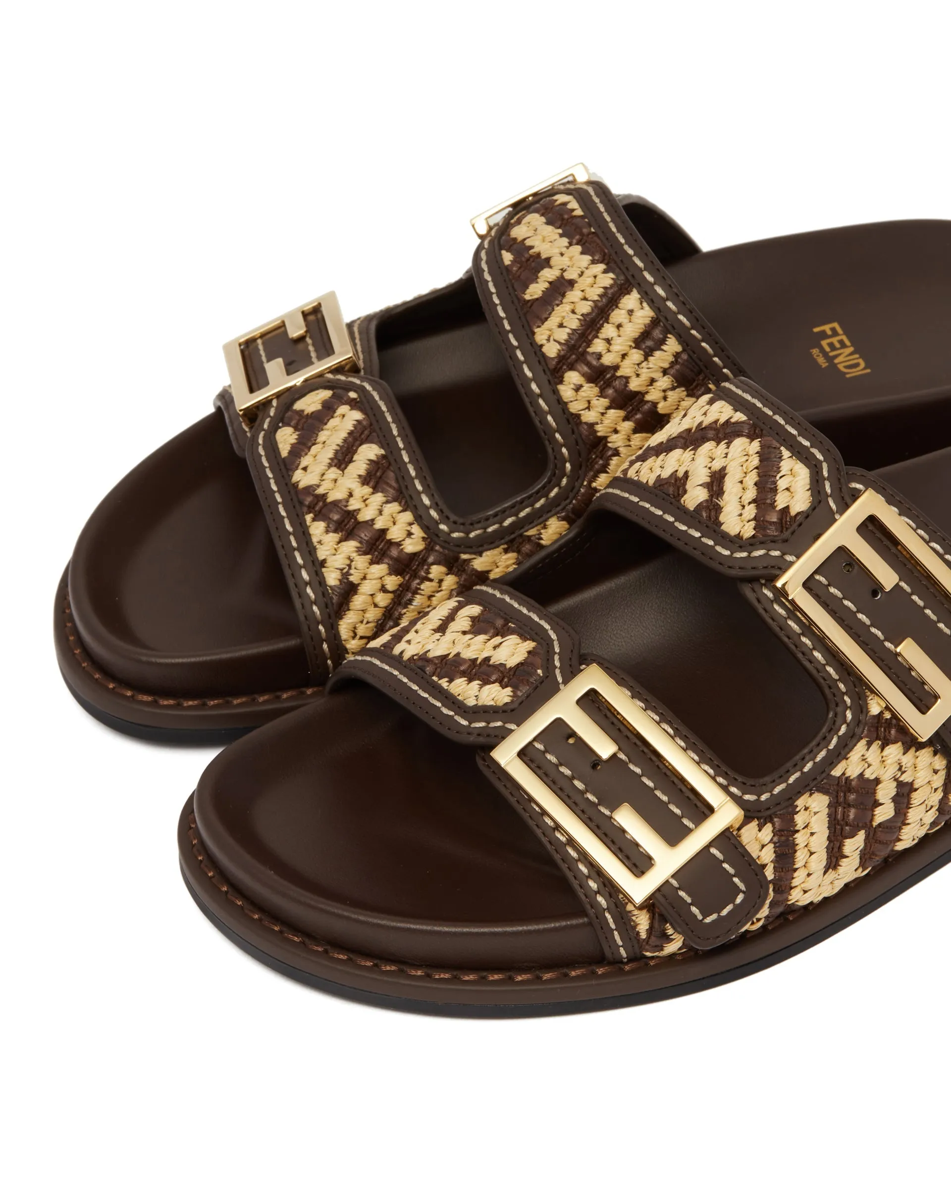 Brown Feel Sliders