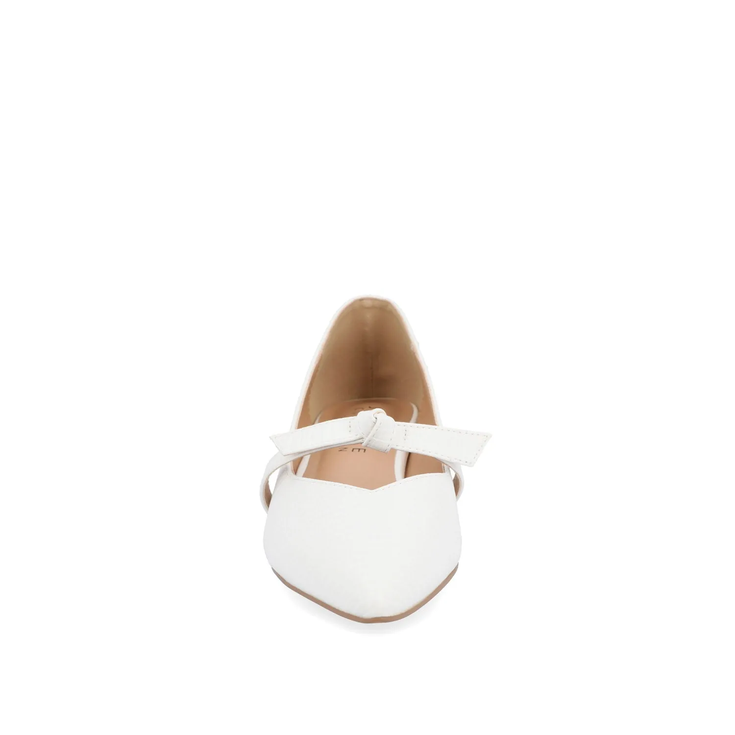 CAIT BALLET FLATS IN FAUX LIZARD
