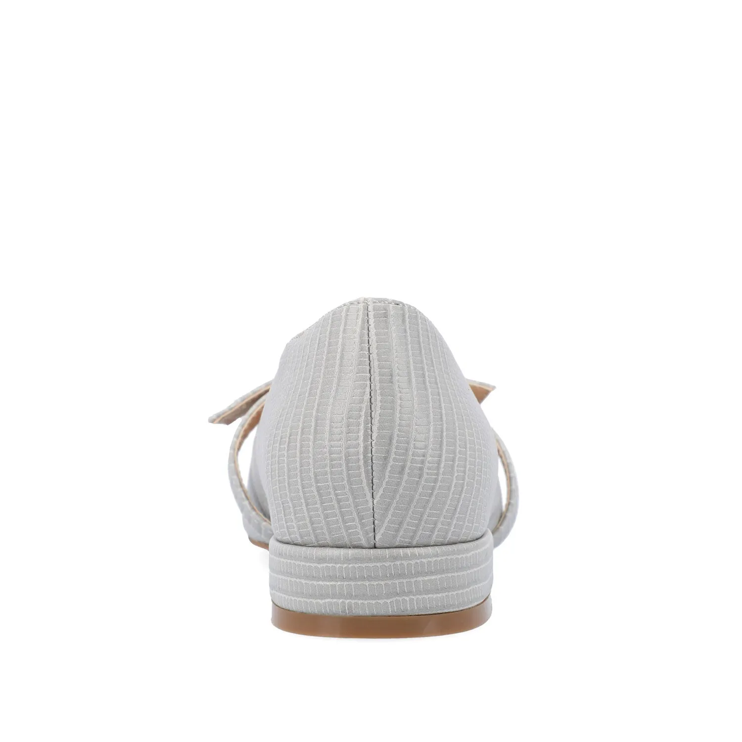 CAIT BALLET FLATS IN FAUX LIZARD